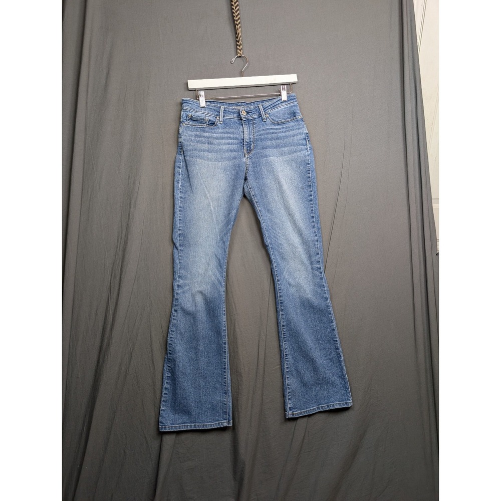 Signature by Levi Strauss Flare Jeans Light Wash Womens 8M 29x32